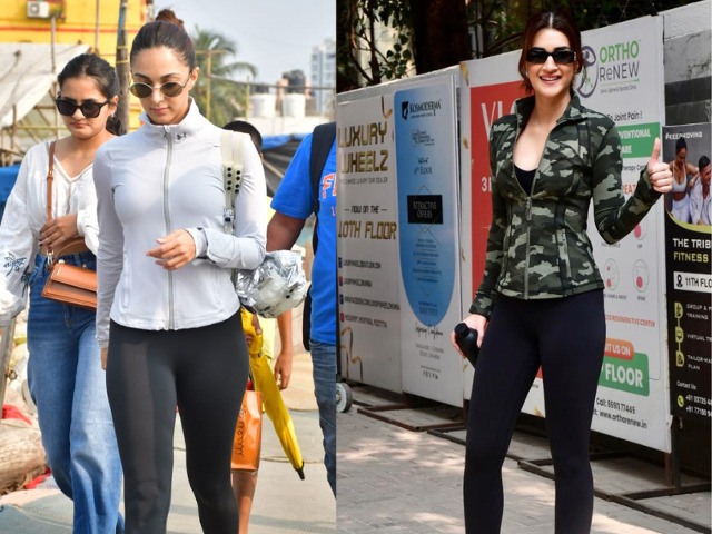 Sweat It Out: Kiara Advani And Kriti Sanon's Fitness Diaries 