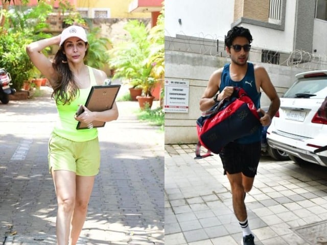 Photo : Sweat It Out: Malaika Arora and Ibrahim Ali Khan's Fitness Diaries