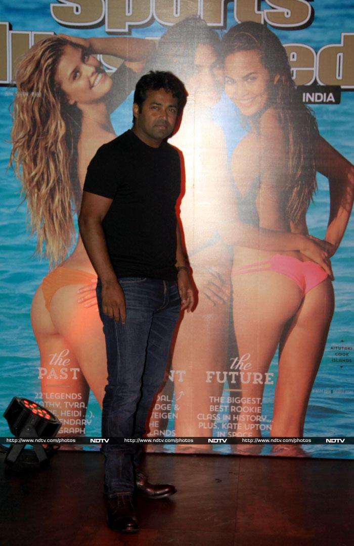 Puja, Kamal sizzle at swimsuit magazine launch