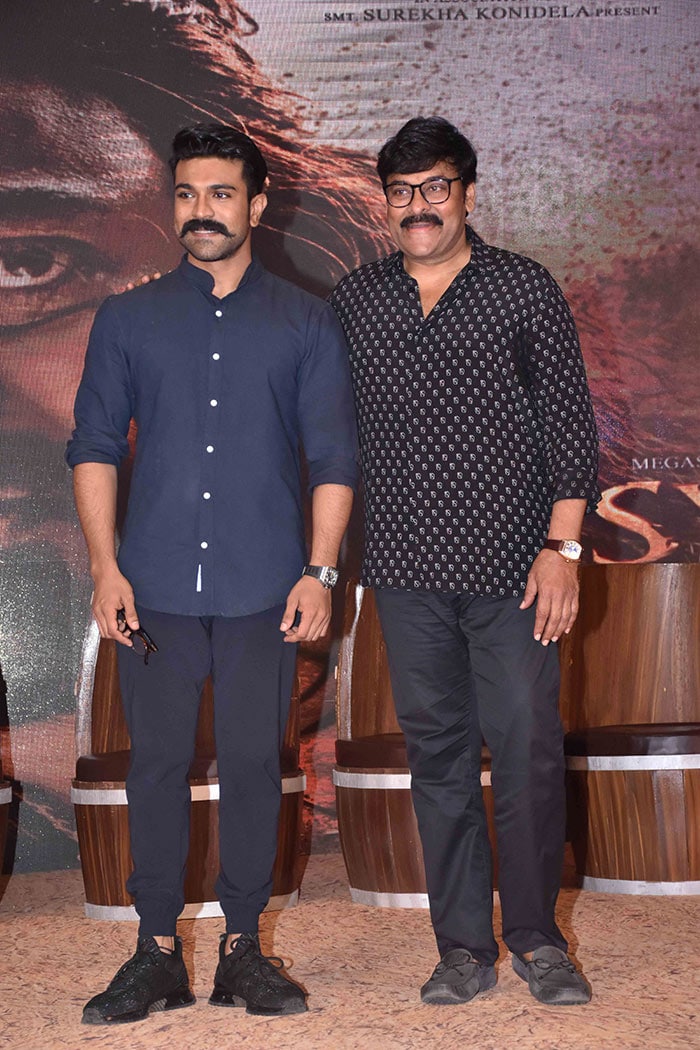 Inside <I>Sye Raa Narasimha Reddy</I> Teaser Launch With Chiranjeevi, Ram Charan And Tamannaah