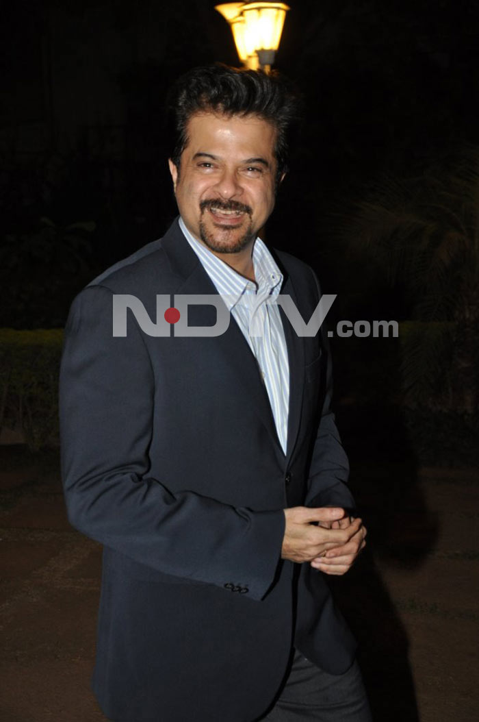 Actor Anil Kapoor poses for the cameras.