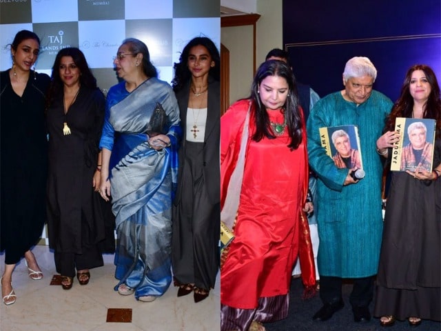 Photo : Tabu, Farhan-Shibani, Zoya And Other Stars At Javed Akhtar's Book Launch Event