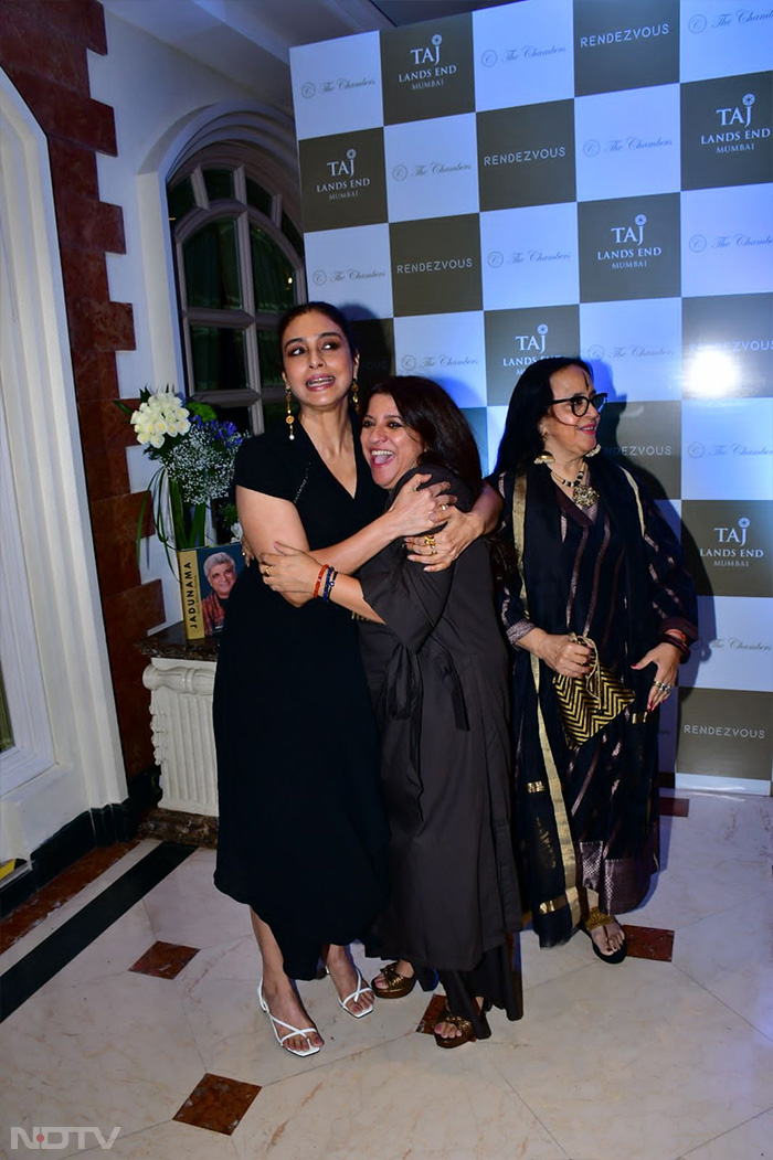 Tabu, Ila Arun and Zoya Akhtar at the event. (Image courtesy: Varinder Chawla)