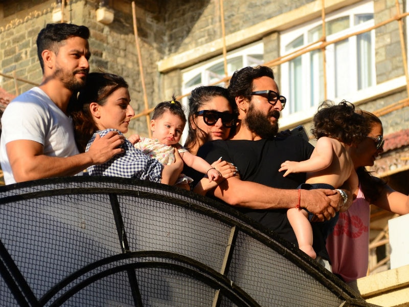 Photo : Taimur And Inaaya's Family Day Out