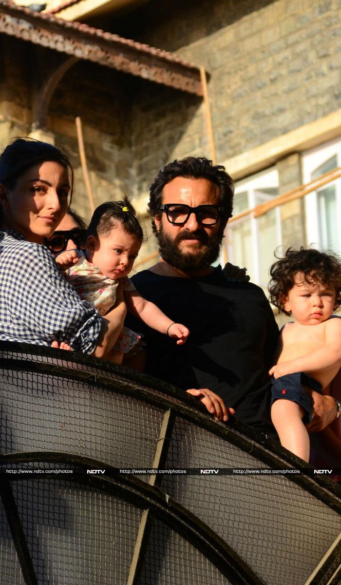 Taimur And Inaaya\'s Family Day Out