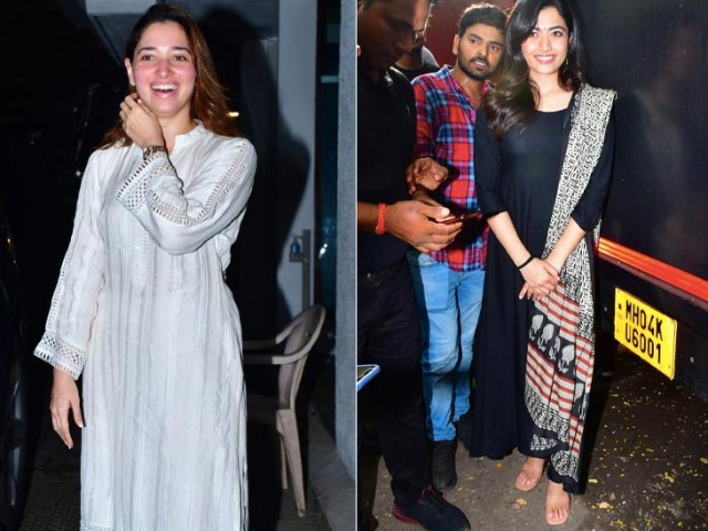 Tamannaah And Rashmika's Work Diaries