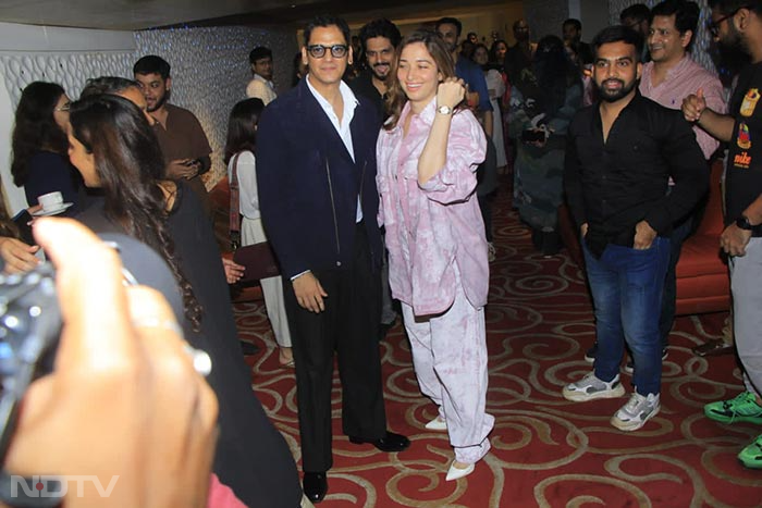 Tamannaah And Vijay Varma Steal The Limelight At <i>Kaalkoot</i> Screening