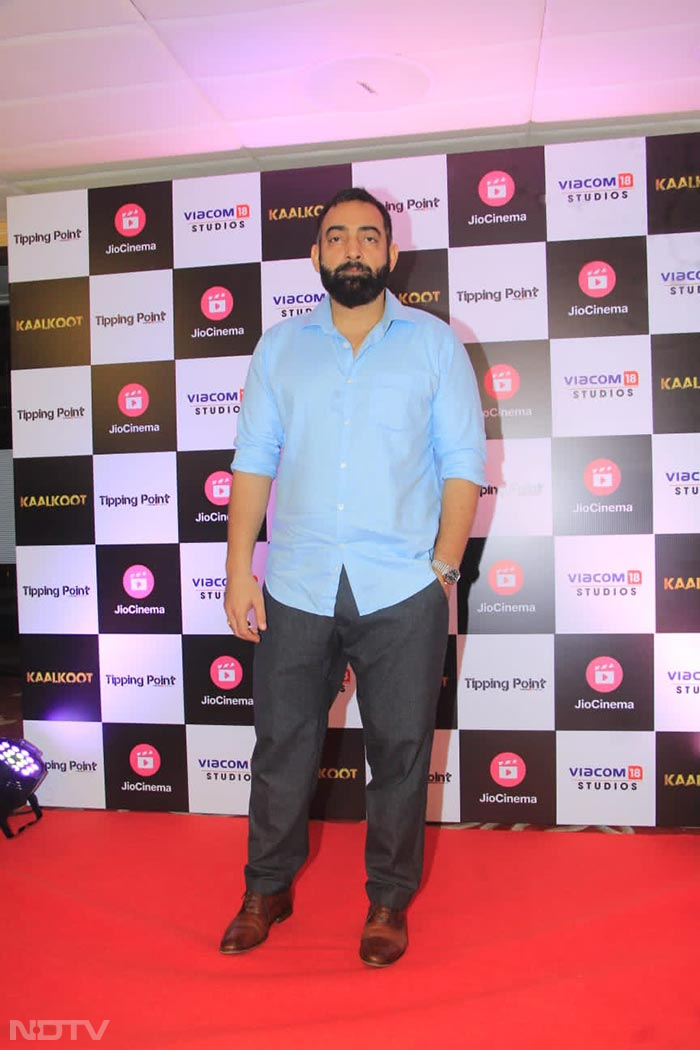 Manav Vij attended the screening of <i>Kaalkoot</i>. (Image Courtesy: Varinder Chawla)