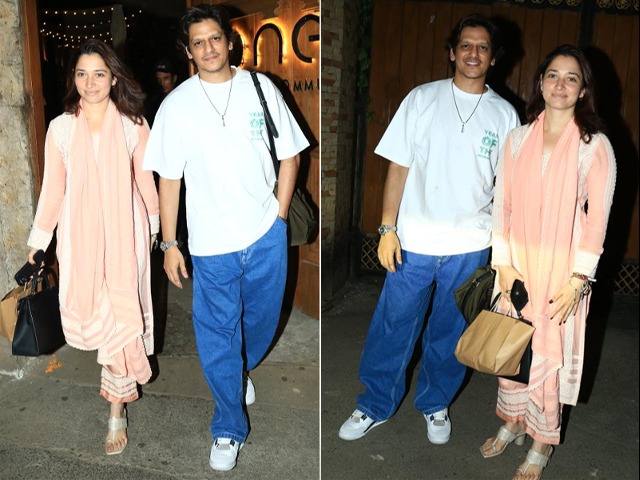 Tamannaah And Vijay Varma's Dinner Date