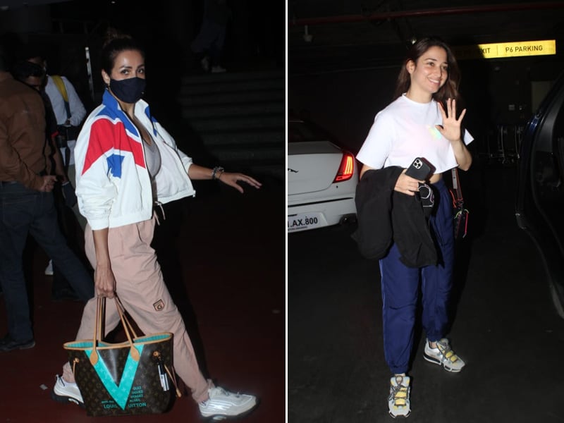 Photo : What's Not To Love About Tamannaah, Malaika's Airport Looks?