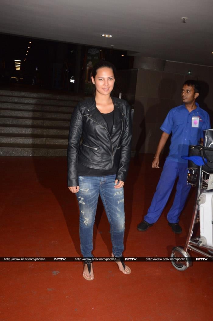 TV personality Rochelle Rao was also spotted.