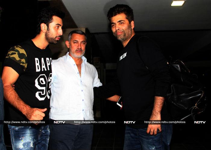 Aaal is Well With Aamir. But Ranbir, KJo Dropped in to Check