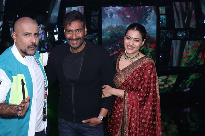 Kajol And Ajay Devgn Light Up The Sets Of Indian Idol