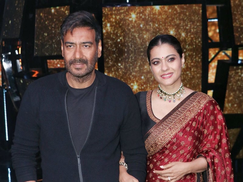 Photo : Kajol And Ajay Devgn Light Up The Sets Of Indian Idol