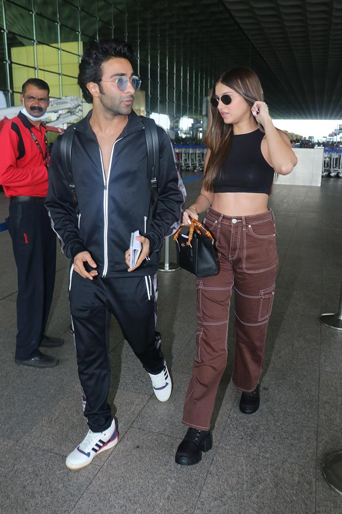 Tara Sutaria-Aadar Jain, Shamita Shetty\'s Airport Diaries