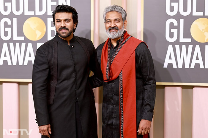 Golden Globe Awards: गोल्डन ग्लोब अवॉर्ड्स के रेड कारपेट पर डैशिंग अंदाज़ में नज़र आई टीम 'आरआरआर'