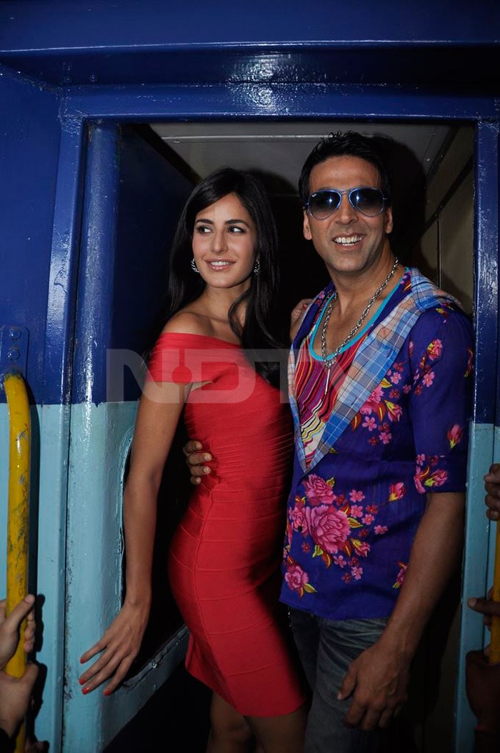 Akshay, Katrina at Tees Maar Khan\'s Music Launch