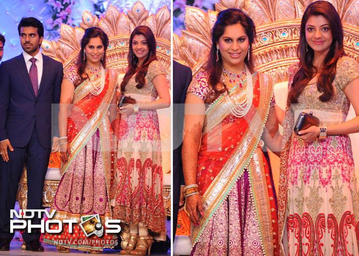 Inside Ram Charan Teja's grand reception