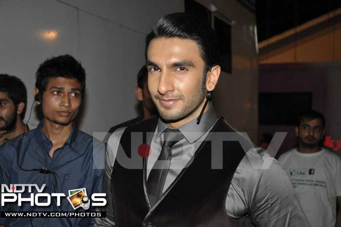 Ranveer Singh's looking sharp.