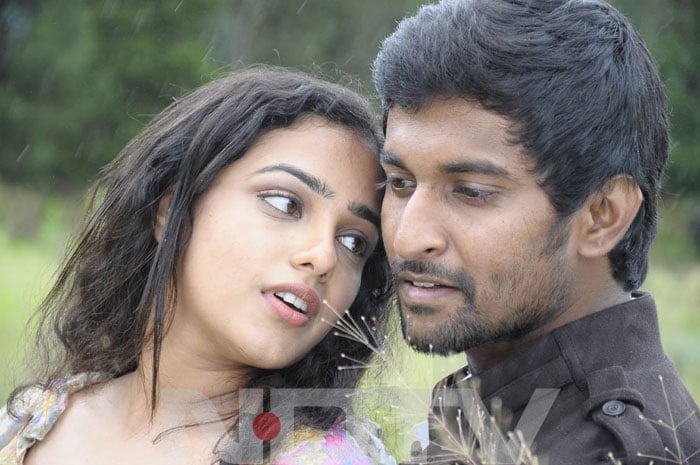 Nithya Menon, Nani romance in Telugu movie Sega