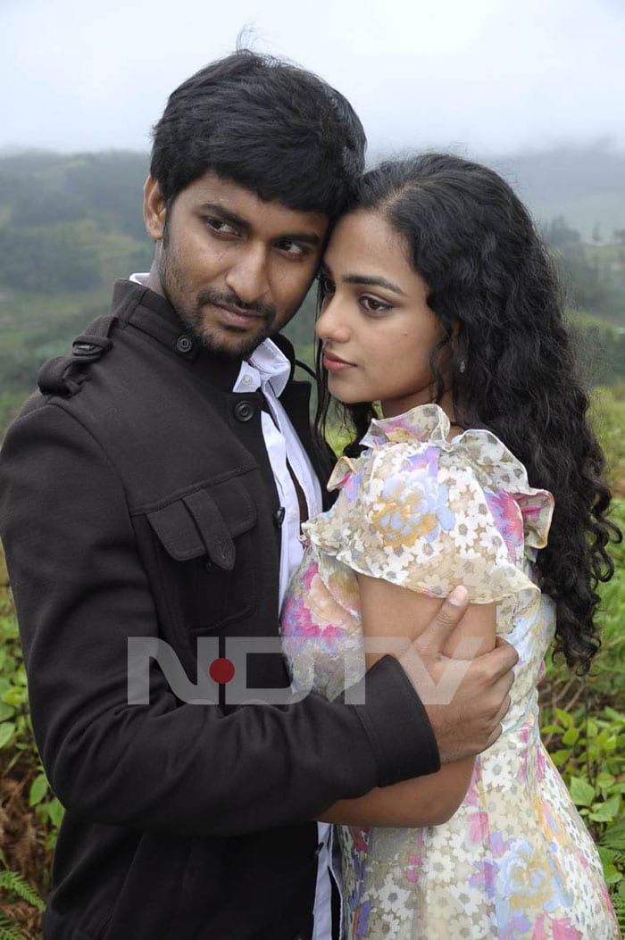 Nithya Menon, Nani romance in Telugu movie Sega