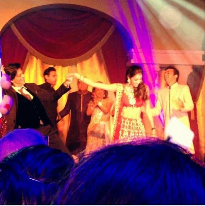 Khans in Cannes: SRK, Gauri at wedding