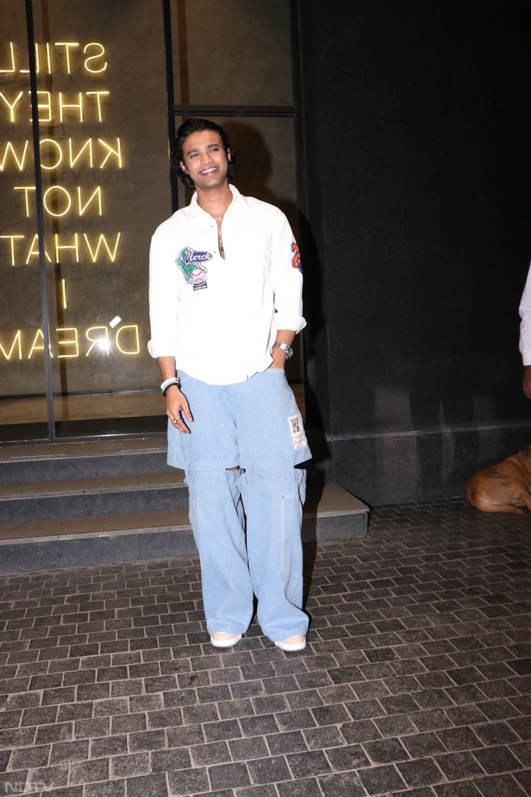 Babil Khan attended the screening as well. (Image Courtesy: Varinder Chawla)