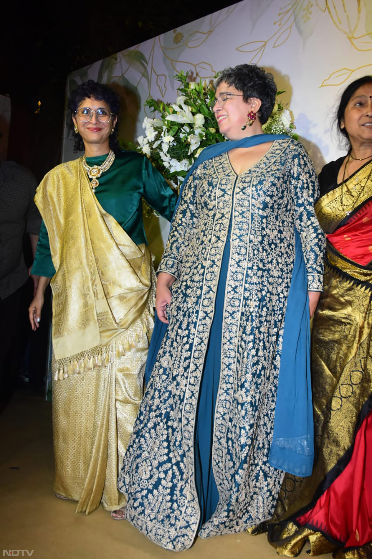 Aamir Khan's ex-wives Kiran Rao and Reena Dutta pictured together. (Image courtesy: Varinder Chawla)