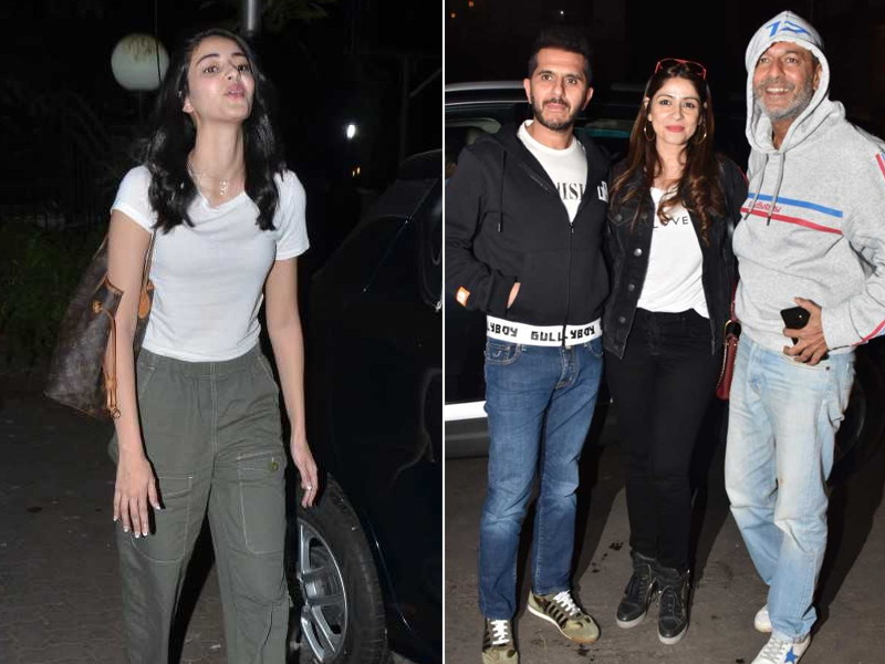 Pics From Chunky Panday, Bhavna And Ananya's Well Spent Sunday