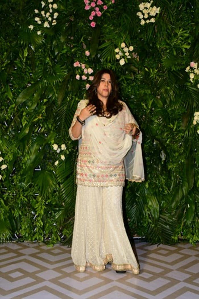 We also spotted Ekta Kapoor at the party.
(Image courtesy: Varinder Chawla)