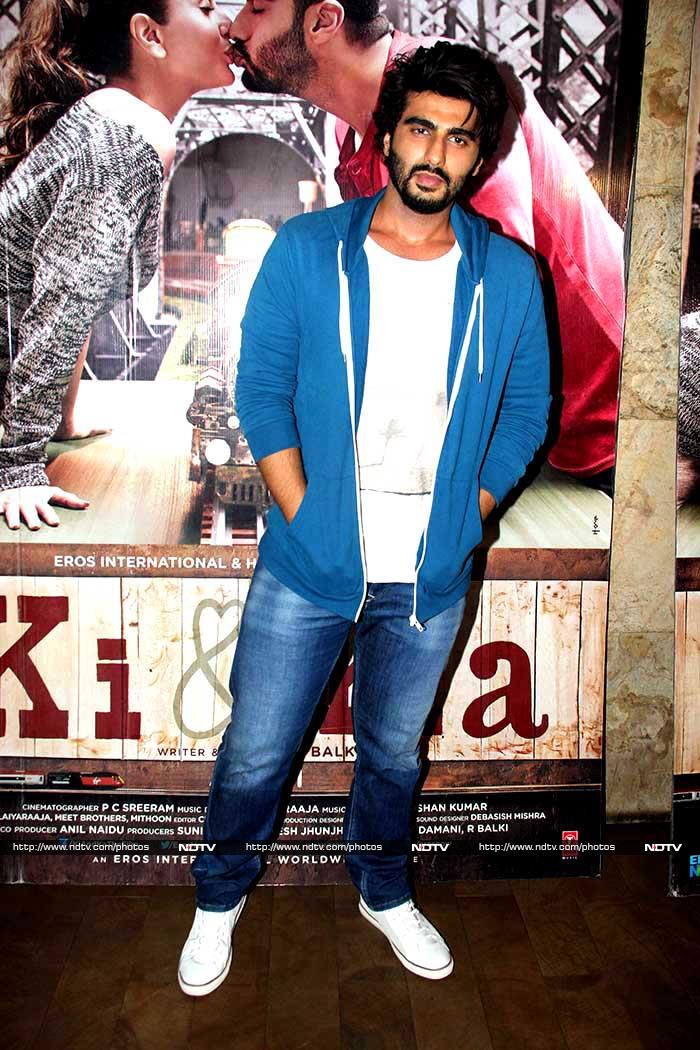 Arjun Kapoor, <I>Ki And Ka</i>'s Kabir, was at the theatre too.