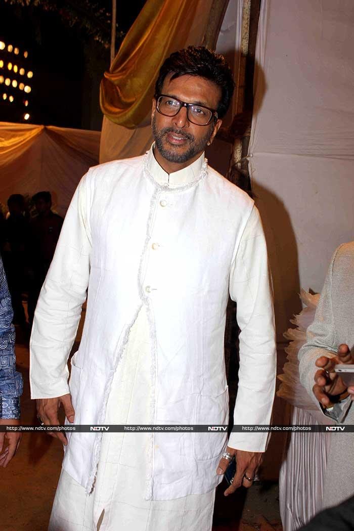 Actor Javed Jaffrey was also on the guest list.