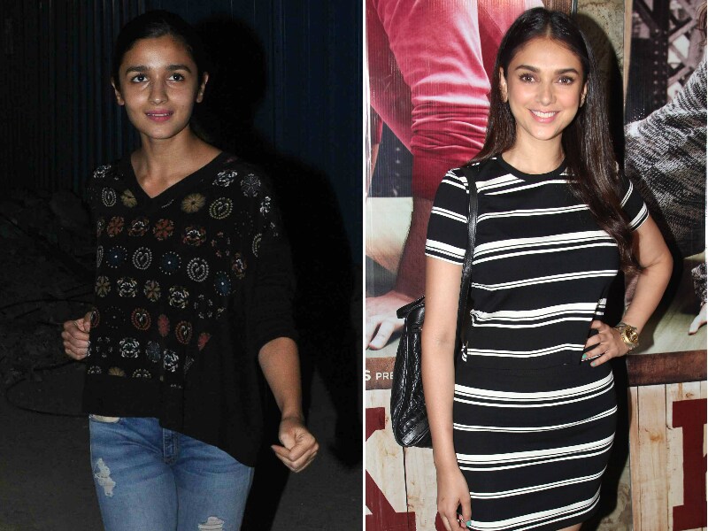 Photo : Alia, Munnabhai's Night Out; Big B, Aditi's Theatre Time