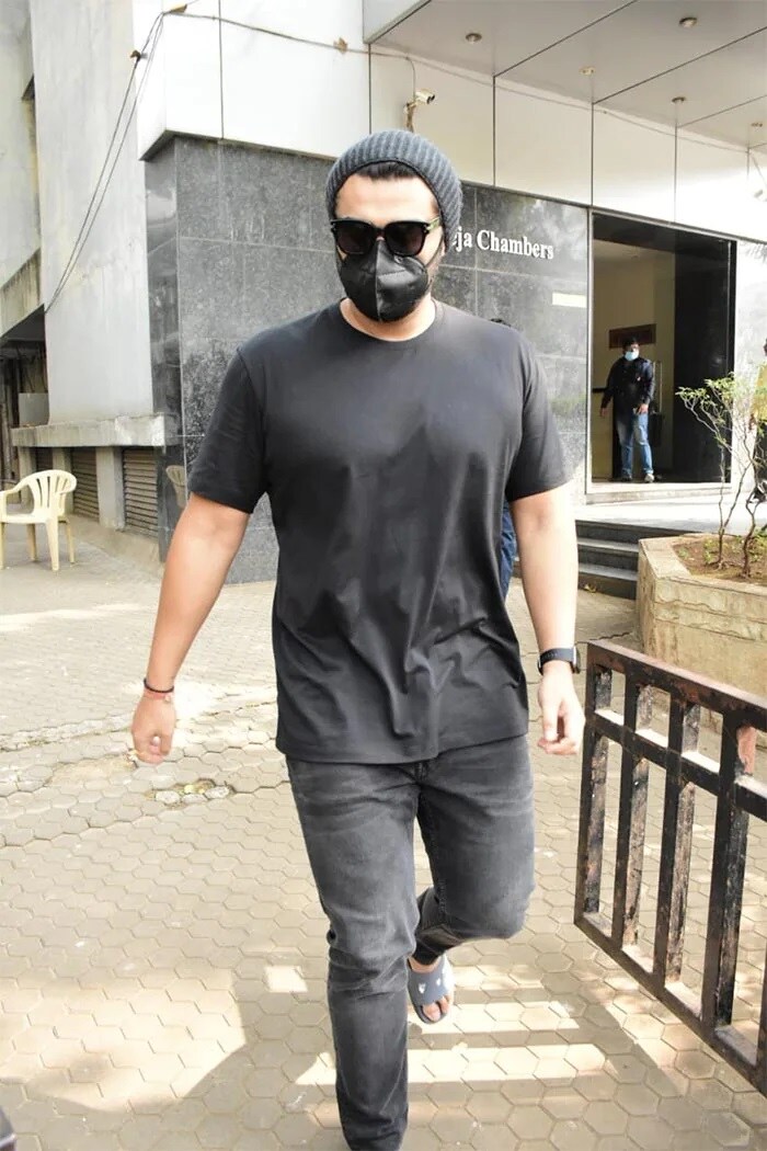 शहर के दूसरे हिस्से में अर्जुन कपूर नज़र आए.