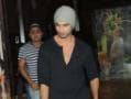 Photo : Dateless Shahid watches Ek Tha Tiger all by himself
