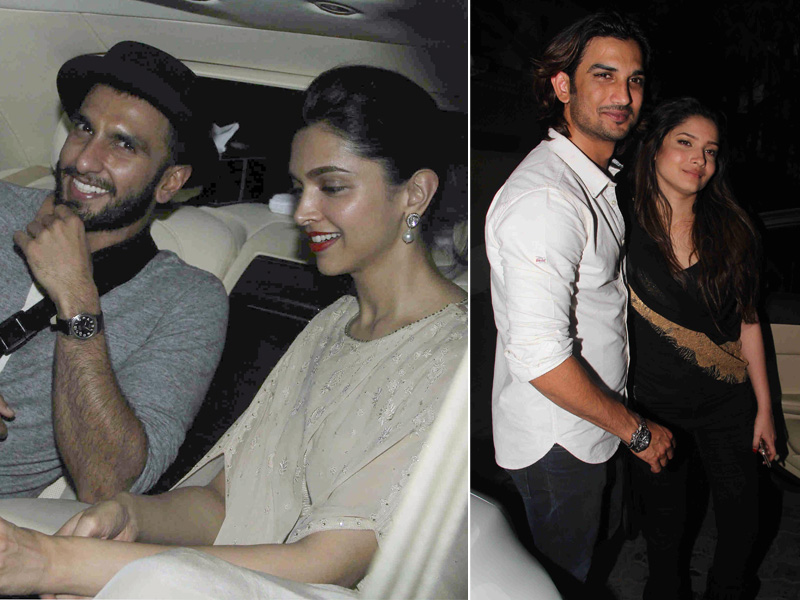 Starry Night: Deepika, Ranveer, Ankita, Sushant
