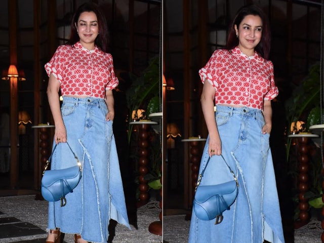 Photo : Tisca Chopra's OOTN Is A Lesson In How To Style Denims