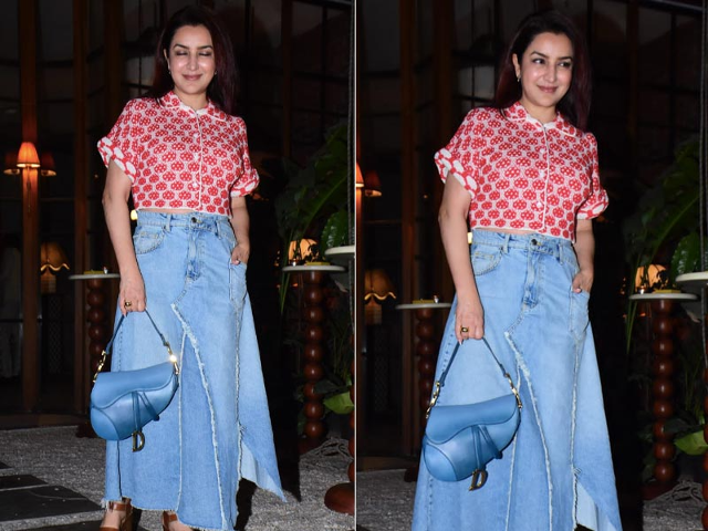 Tisca Chopra's OOTN Is A Lesson In How To Style Denims