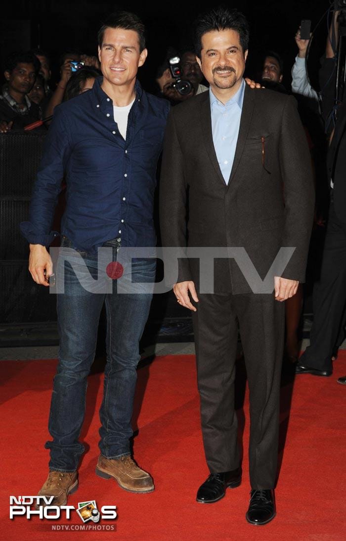 Tom Cruise premieres Mission Impossible in India