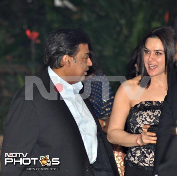 Preity catches up with Mukesh.