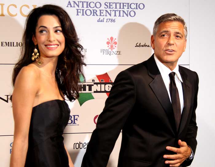 Out in the Open: George Clooney, Amal Alamuddin