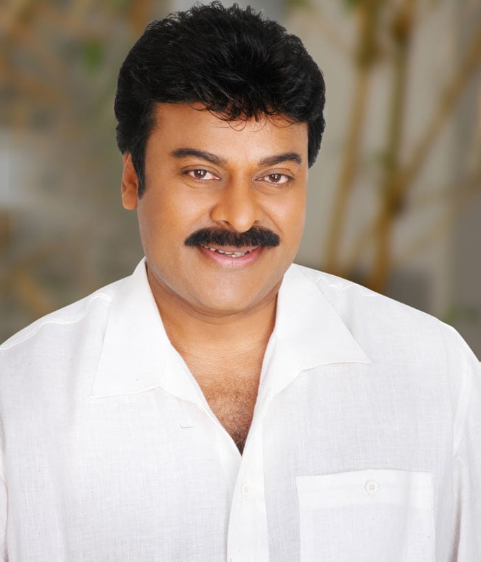 Film star turned politician Chiranjeevi dropped hints that he would make a return to the movies to act in his 150th film ? possibly produced by son Ram Charan Teja.