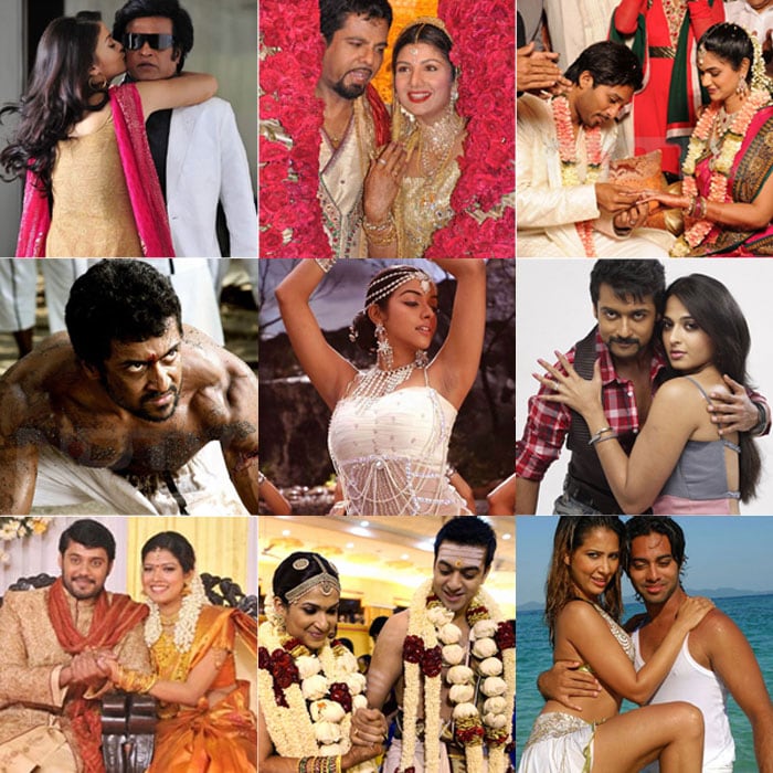 2010 has been an action-packed year for southern film industry. Here's a look at the events which hogged the limelight.