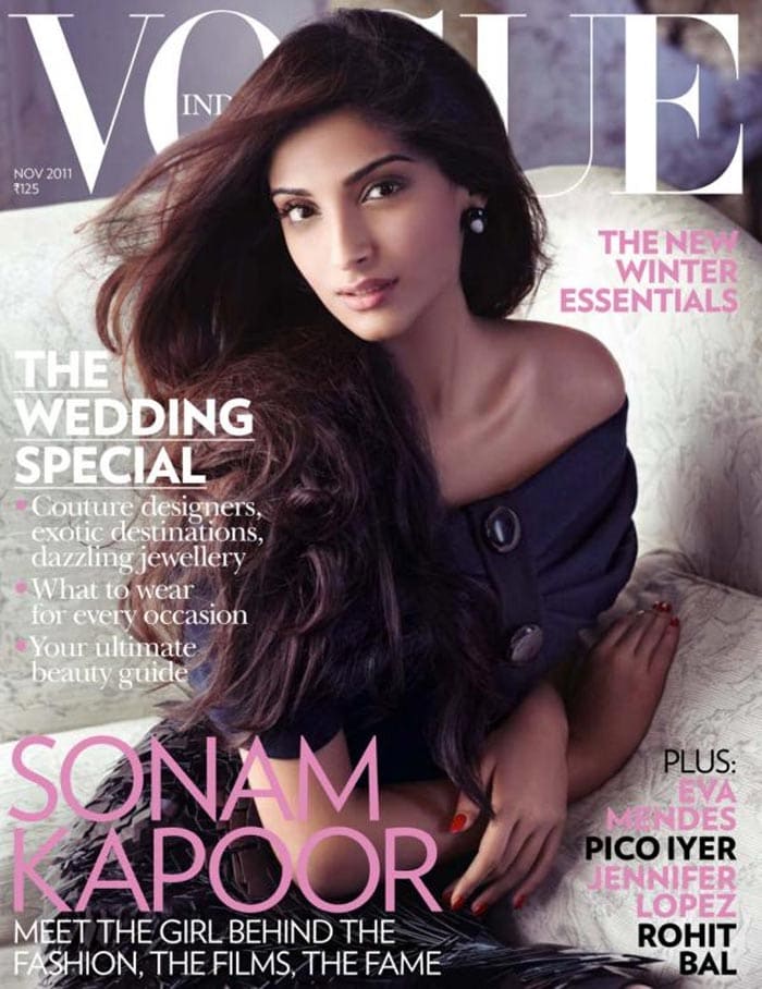 Sonam Kapoor sizzles on Vogue