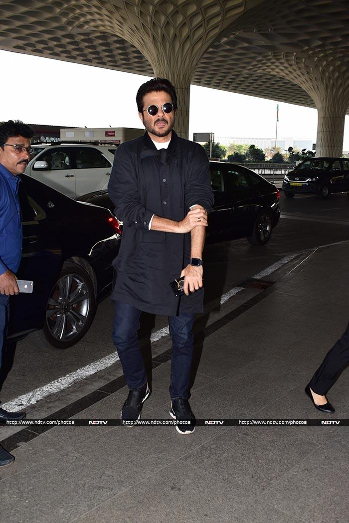 Total Dhamaal At The Airport With Madhuri, Ajay, Anil Kapoor