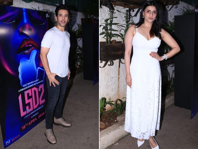 Tusshar Kapoor, Mannara Chopra And Others At <I>Love, Sex Aur Dhokha 2</I> Screening Tusshar Kapoor, Mannara Chopra And Others At <I>Love, Sex Aur Dhokha 2</I> Screening