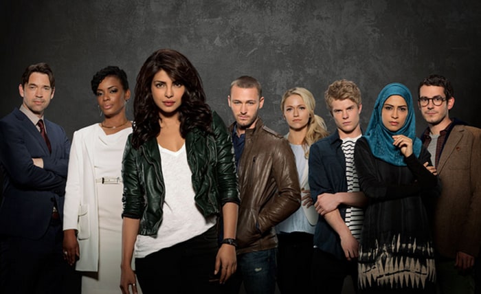 <b>Priyanka Chopra, <i>Quantico</i></b>
The world is Priyanka Chopra's oyster as she breaks new ground in American TV. Priyanka, who will debut as FBI trainee Alex Parrish in ABC Network's drama series <i>Quantico</i>, is the first Indian actor to play the lead in an American television series.<br><br> This image was posted on Twitter by <a href=" https://twitter.com/priyankachopra " target="_blank" rel="nofollow" > Priyanka Chopra </a>