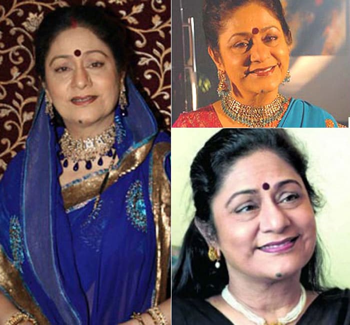 <b>Aruna Irani:</b>: We loved Aruna Irani's deviousness on the big screen, and we love her as the mother-in-law from hell in popular soap <i>Maayka</i>.