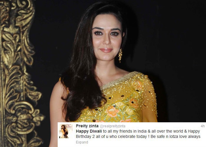 Happy Diwali, wish Bollywood on Twitter