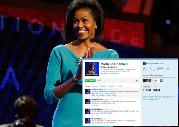 Michelle Obama joins Twitter